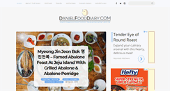 Desktop Screenshot of danielfooddiary.com
